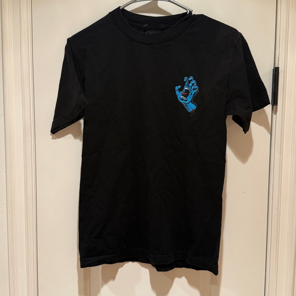Santa Cruz Screaming Hand NHS Tag Shirt Men's Small